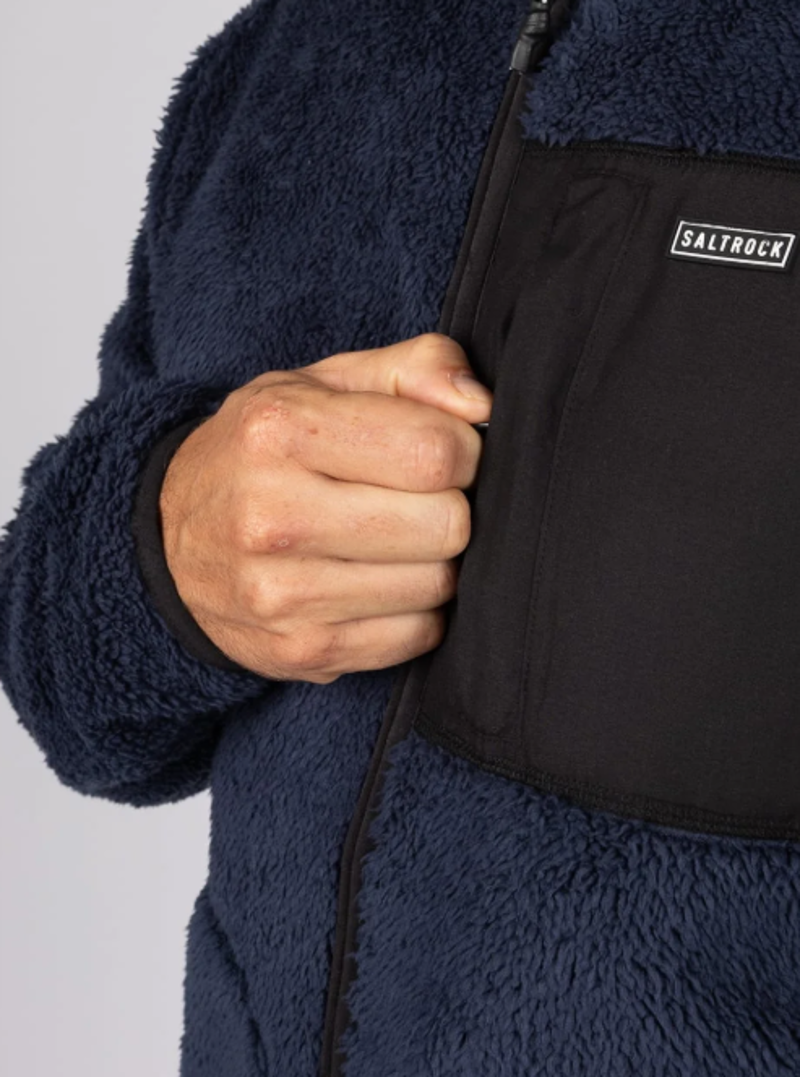 Saltrock Men's Wishaw Fleece - Blue Dres-1