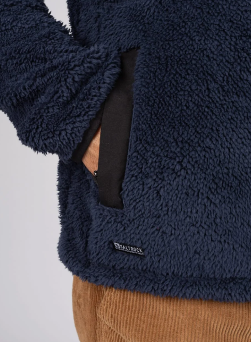 Saltrock Men's Wishaw Fleece - Blue Dres-2