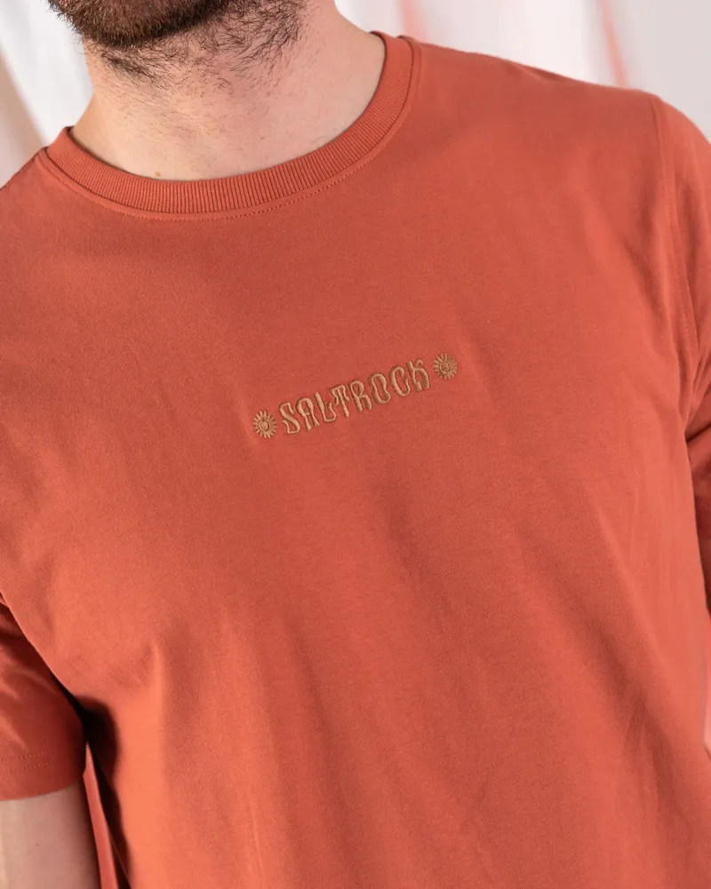 Saltrock Men's Rebalance SS Tee - Dark Orange-1