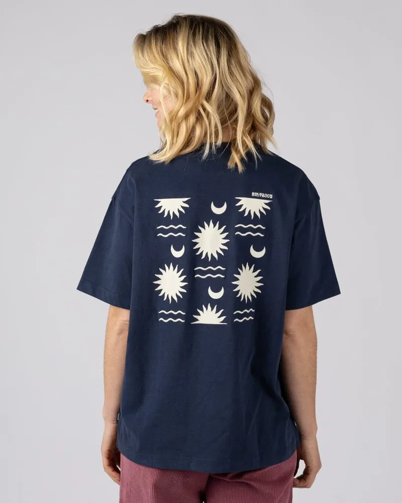 Saltrock Women's Equinox SS Tee - Dress Blue-3
