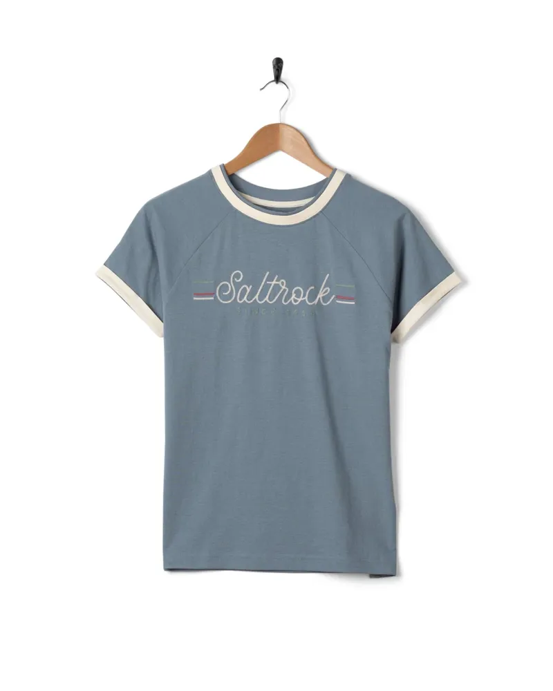 Saltrock Women's Links SS Tee - Blue