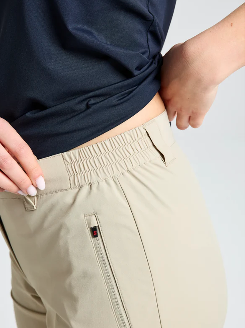 Slam Women's Tech Cargo Short - Dry Sand-6