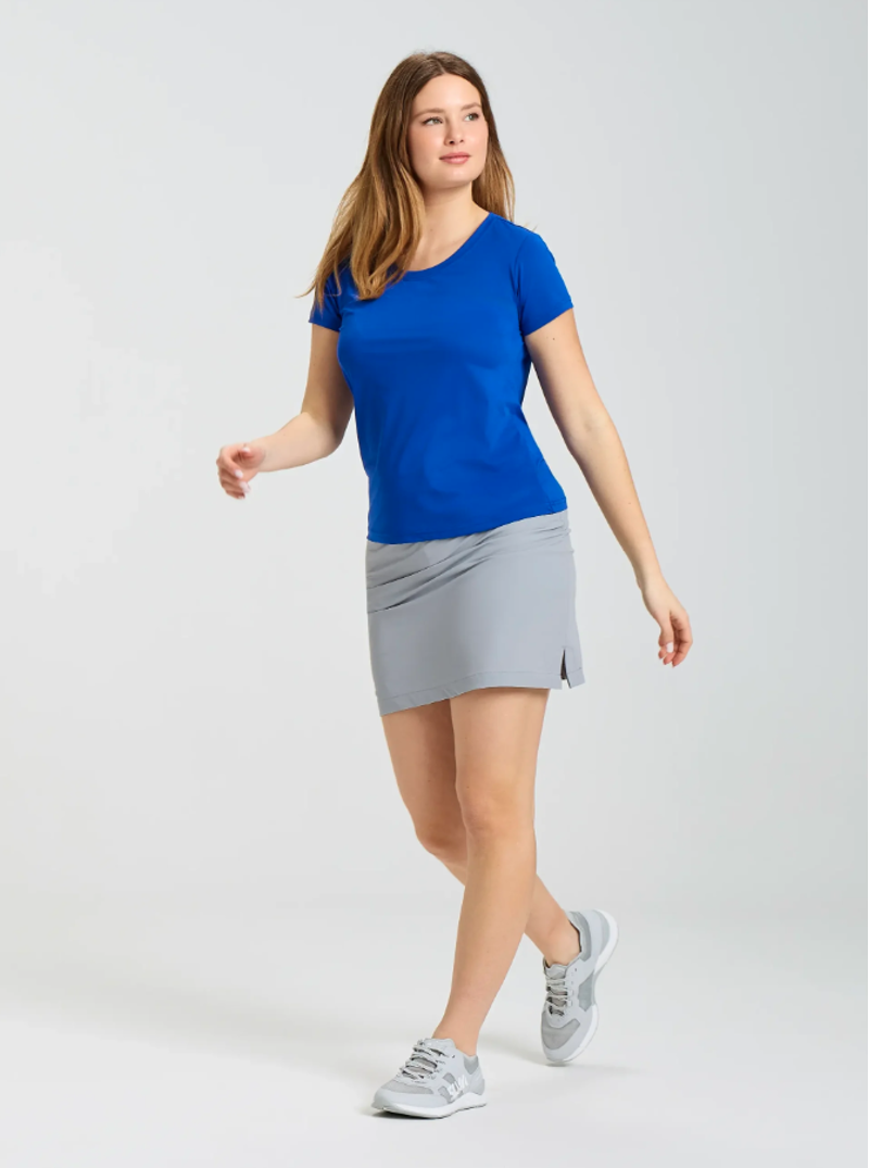 Slam Women's Tech Pique T-Shirt - Olympic Blue-3