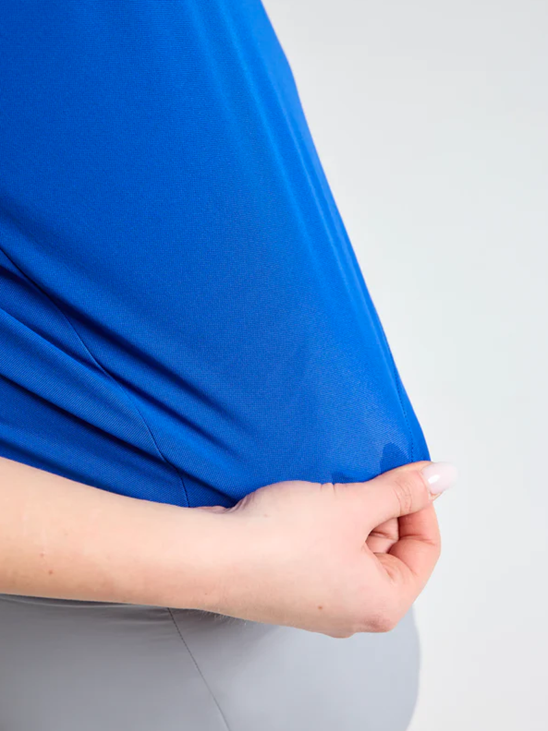 Slam Women's Tech Pique T-Shirt - Olympic Blue-5