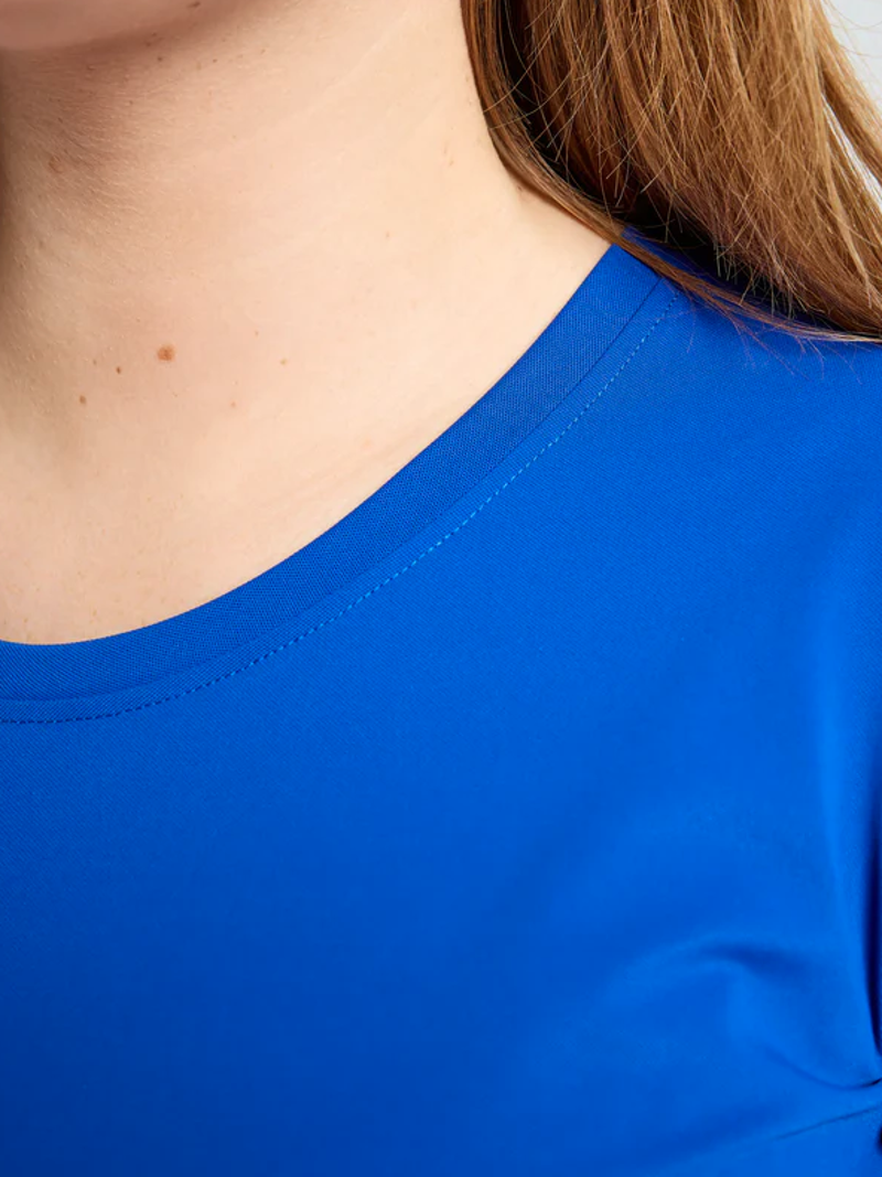 Slam Women's Tech Pique T-Shirt - Olympic Blue-6