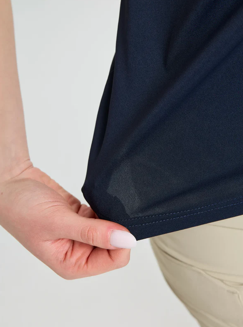 Slam Women's Tech Pique T-Shirt - Dark Navy-7