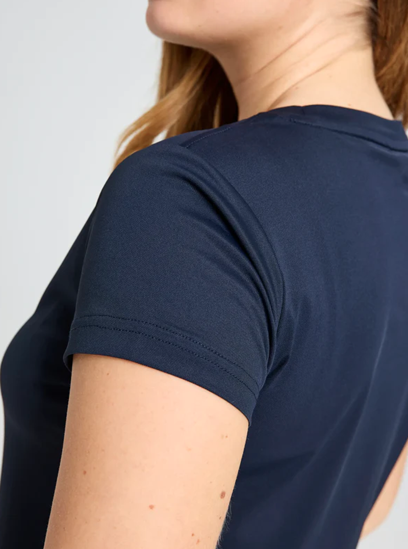 Slam Women's Tech Pique T-Shirt - Dark Navy-8