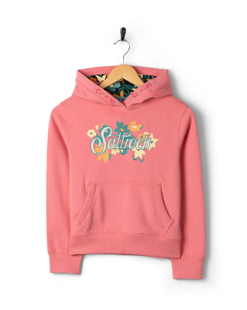 Saltrock Kid's Trader Daze Hoodie - Bright Pink