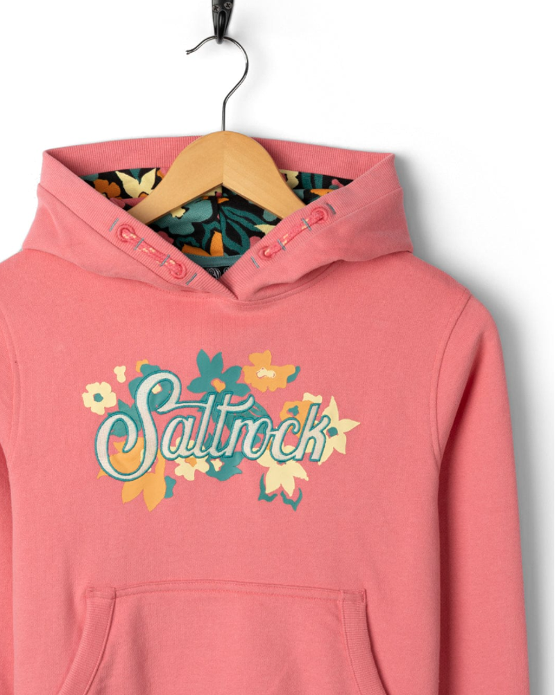 Saltrock Kid's Trader Daze Hoodie - Bright Pink-2