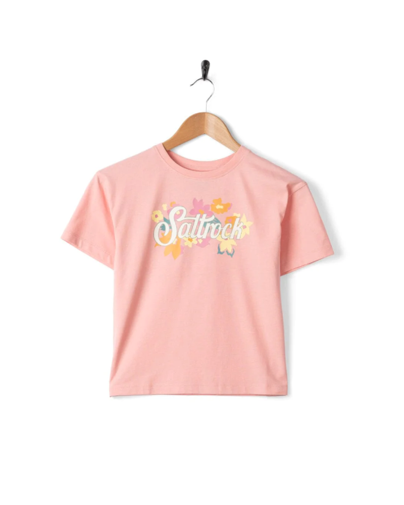 Saltrock Kids Trader Daze SS Tee - Pink