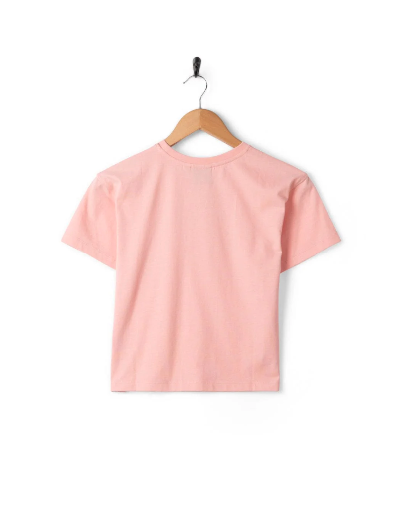 Saltrock Kids Trader Daze SS Tee - Pink-1