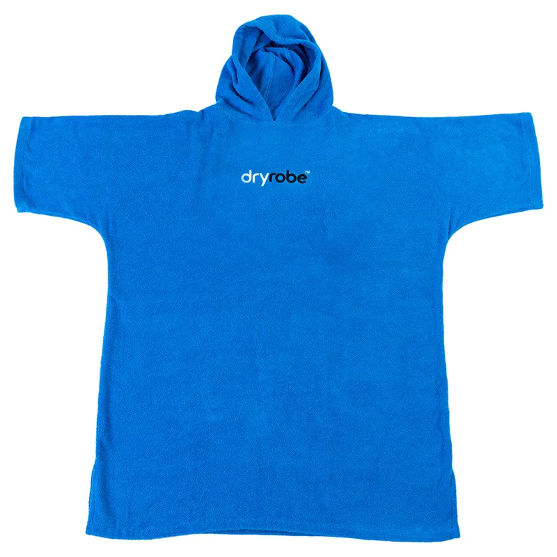 Dryrobe Organic Cotton Towel Cobalt Blue-2