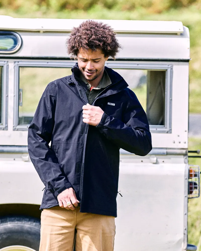 Saltrock Men's Whistler II Waterproof Hooded Jacket - Black-4