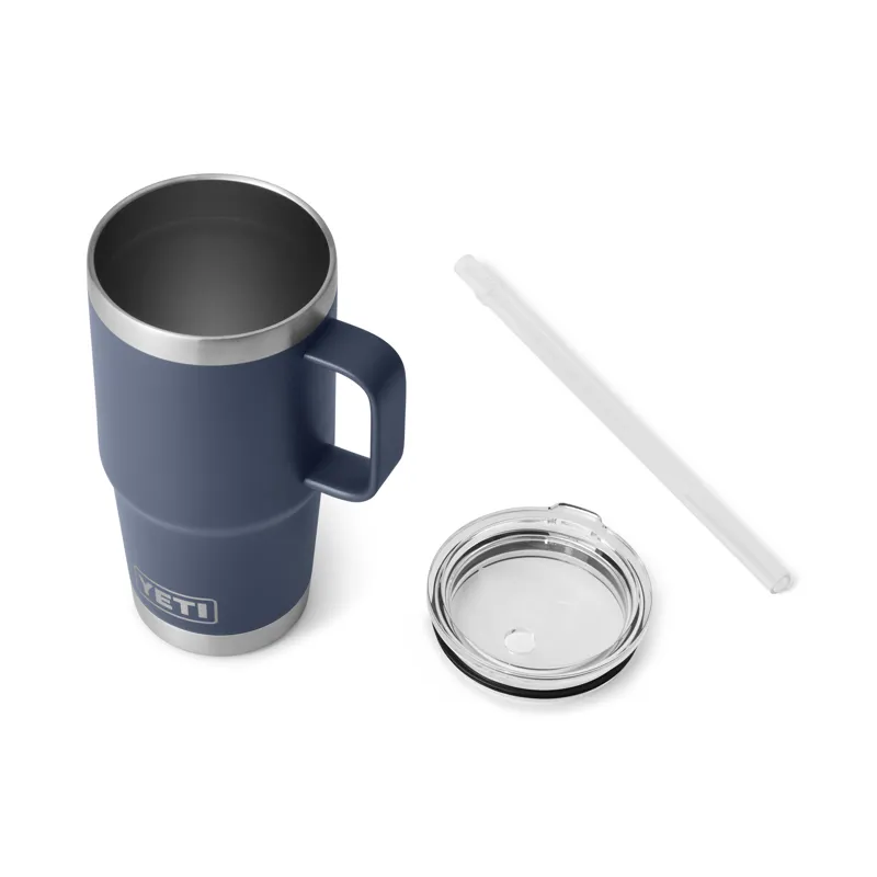 Yeti Rambler 25oz Straw Mug - Navy-3
