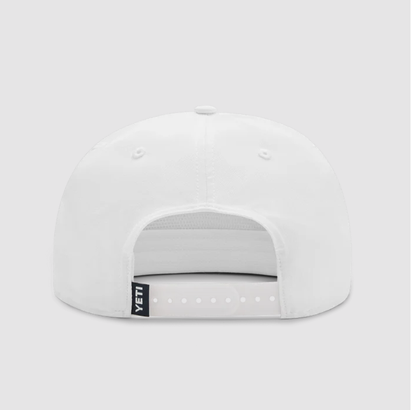 Yeti Coolers Wildly Stronger Flat Brim Rope Cap - White-3