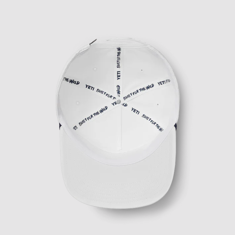 Yeti Coolers Wildly Stronger Flat Brim Rope Cap - White-4