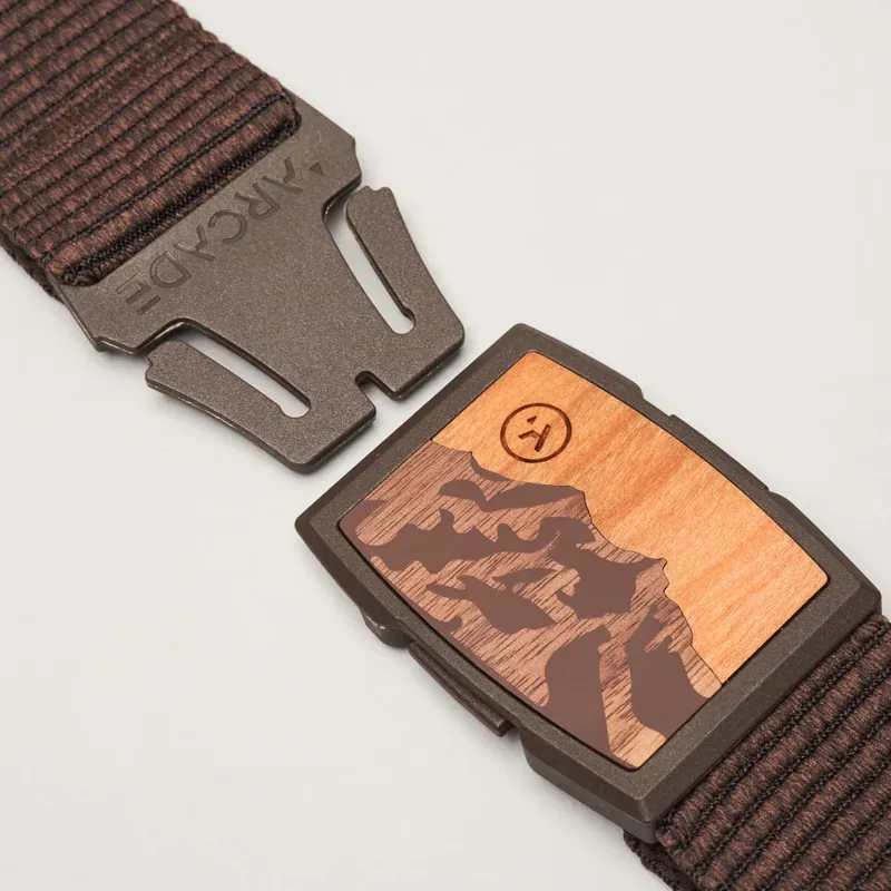 Arcade Woody Capture Belt - Heather Walnut-2