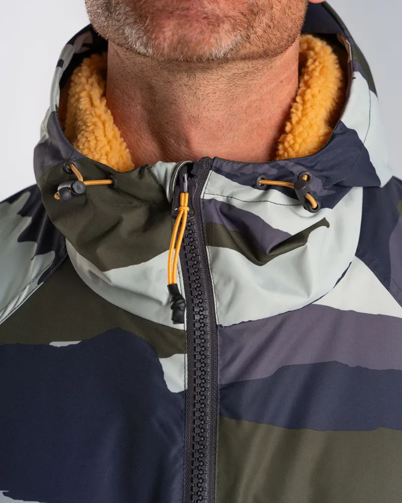 Saltrock Four Seasons Changing Robe Camo Stripe - Green-6