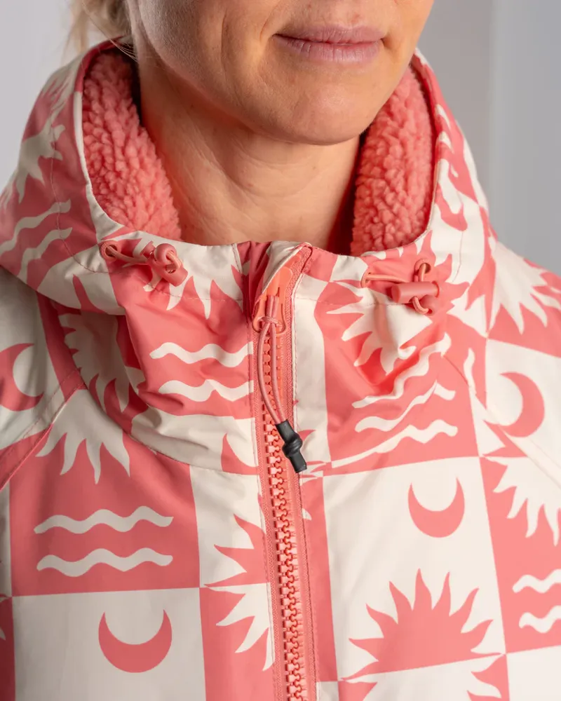 Saltrock Four Seasons Changing Robe Equinox - Coral-2