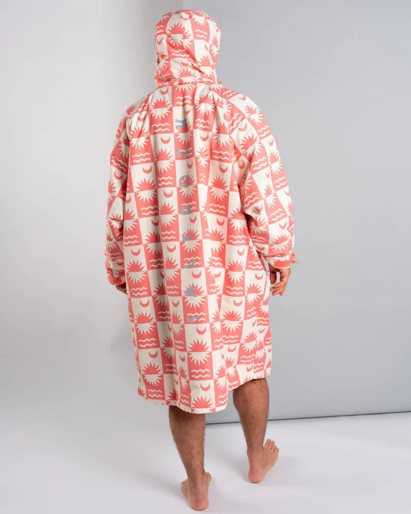 Saltrock Four Seasons Changing Robe Equinox - Coral-4