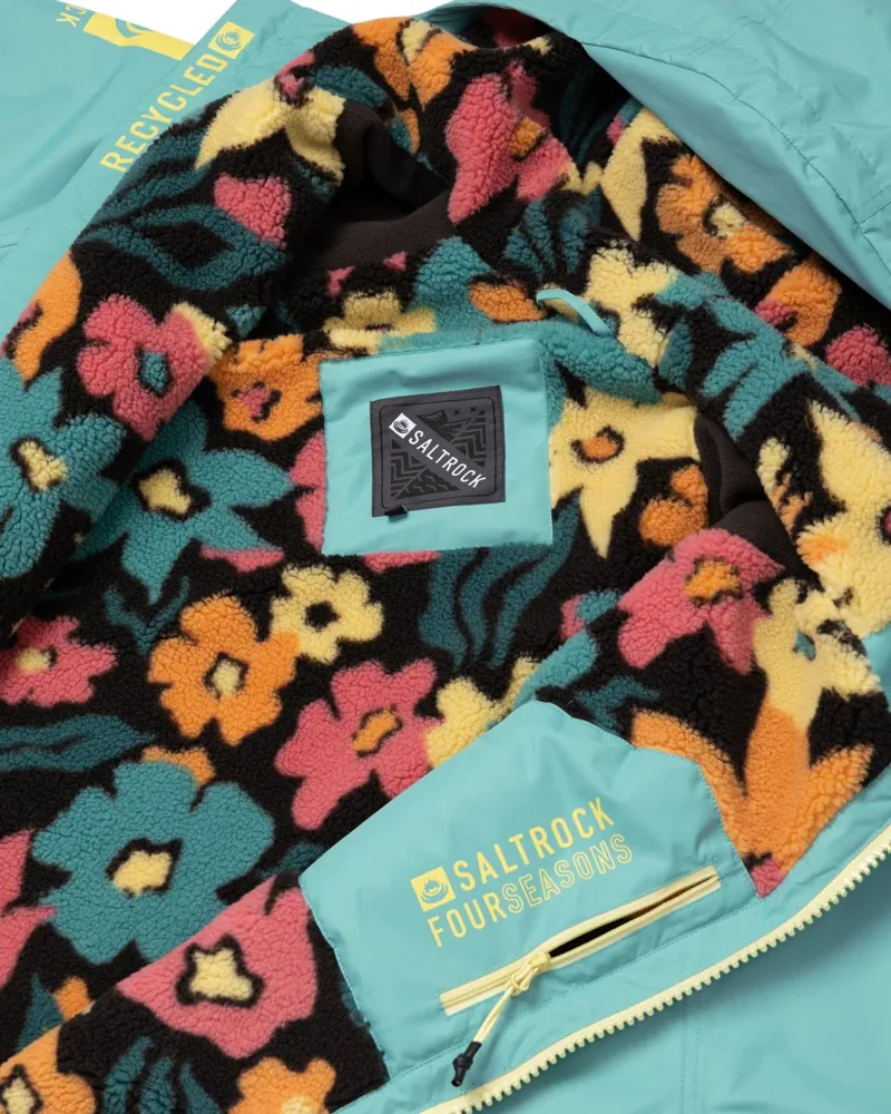 Saltrock Four Season Holidaze Changing Robe - Blue-6