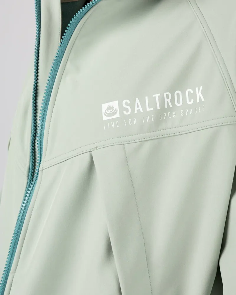 Saltrock Four Season Lite Changing Robe - Light Green-13