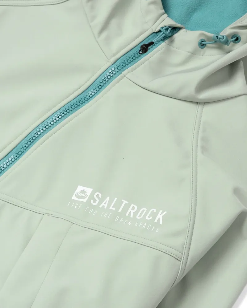 Saltrock Four Season Lite Changing Robe - Light Green-6