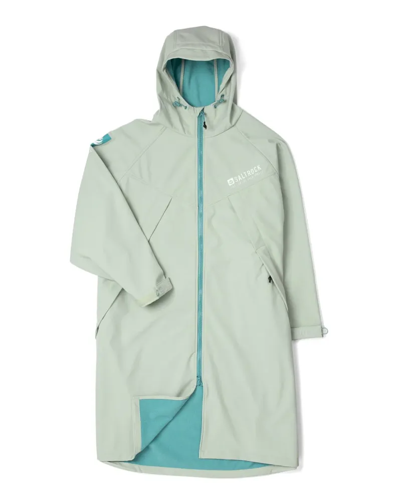 Saltrock Four Season Lite Changing Robe - Light Green