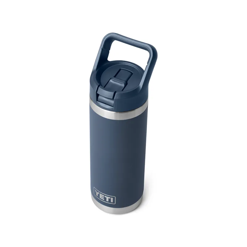 Yeti Rambler 18oz Straw Bottle - Navy-3