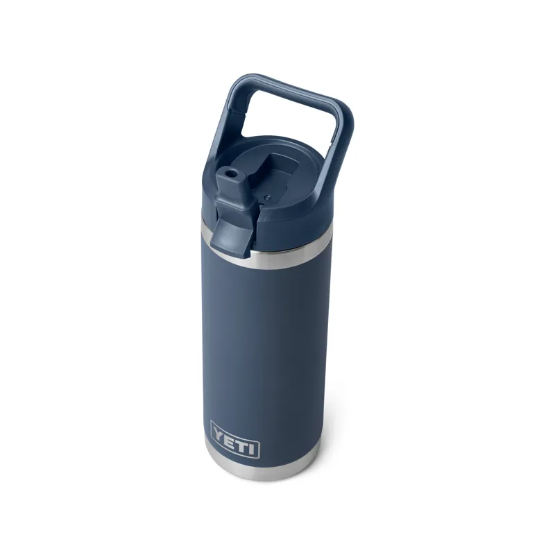 Yeti Rambler 18oz Straw Bottle - Navy-4