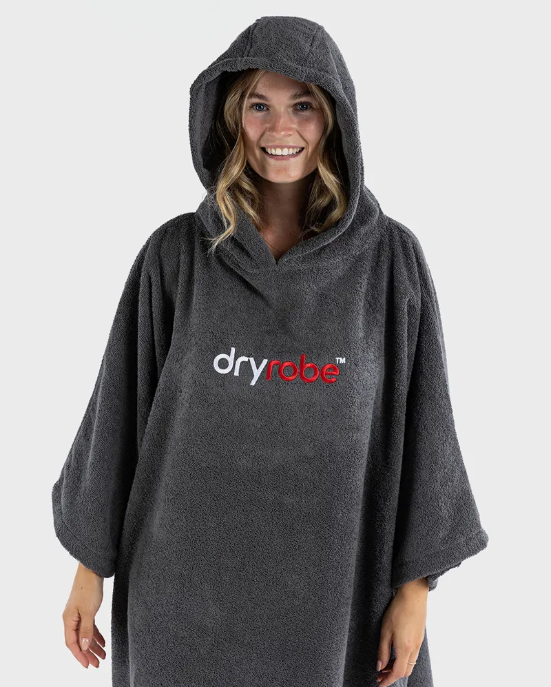 Dryrobe Organic Cotton Towel Slate Grey-1