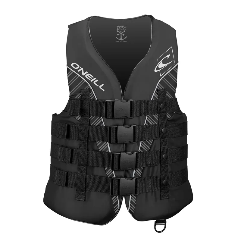 O'Neill Superlite 50N ISO Vest Black/Black/Smoke/White