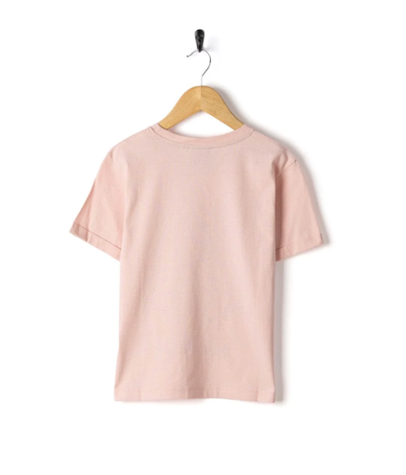 Saltrock Kid's Bloom SS Tee - Light Pink-1