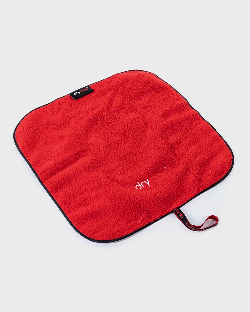 Dryrobe Changing Mat - Black/Red-1