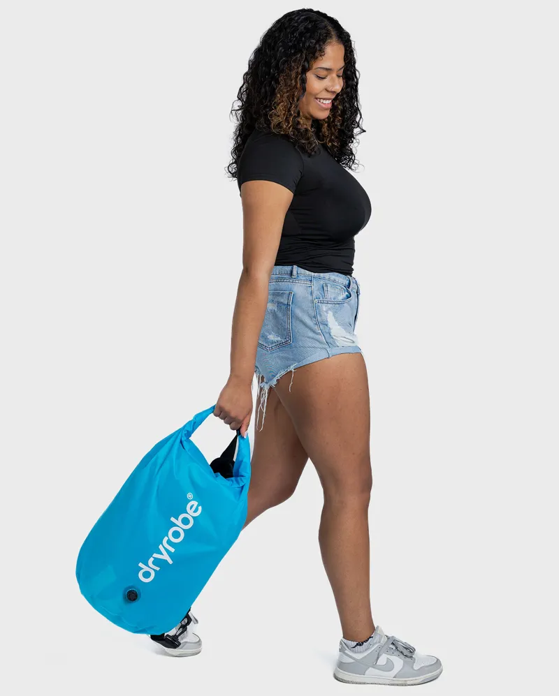Dryrobe Compression Bag - Blue-3