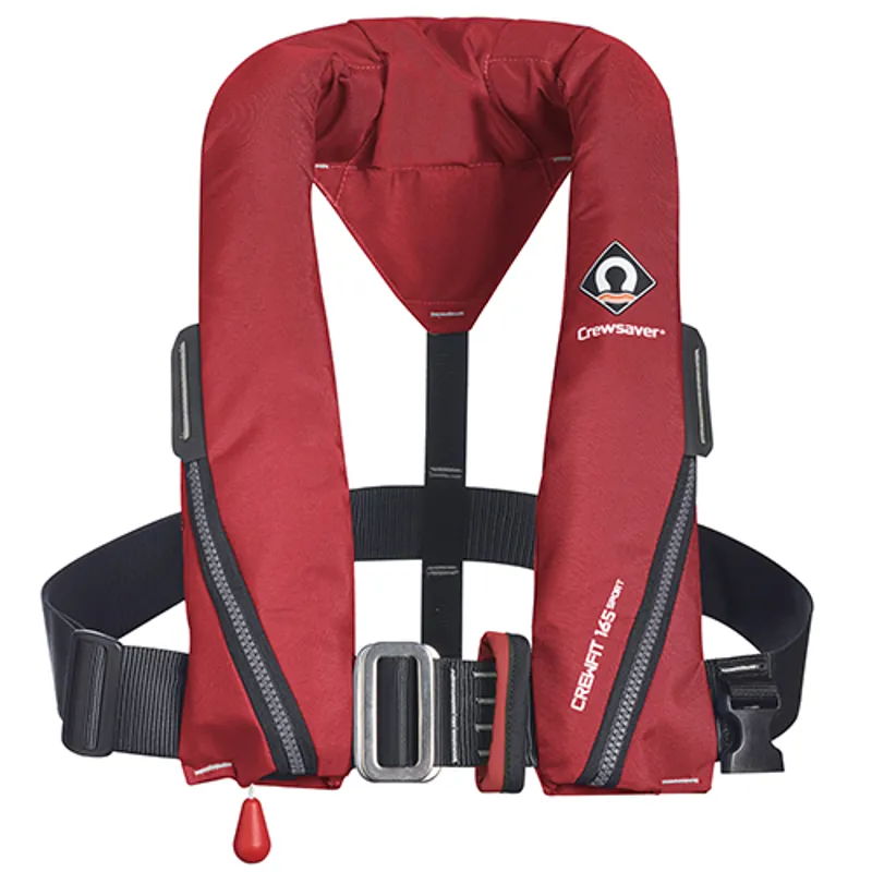 Crewsaver Crewfit 165N Sport Manual Life Jacket Red
