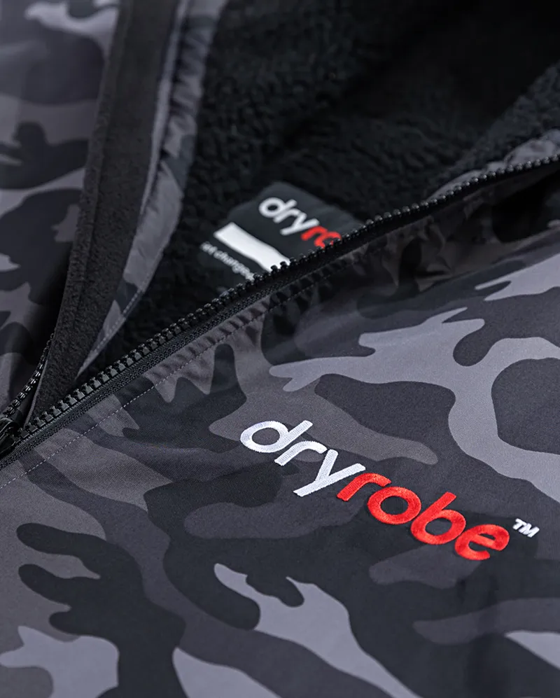 Dryrobe Long Sleeve Black Camo/Black-5