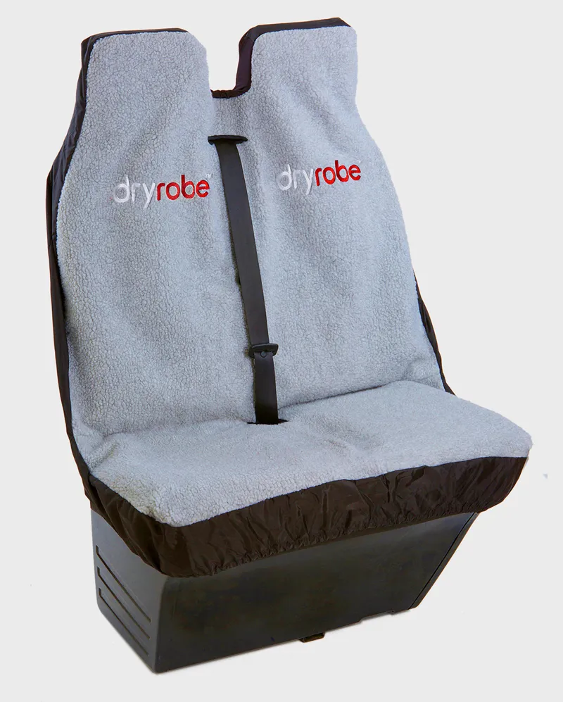 Dryrobe Waterproof Car Seat Protector Double - Grey