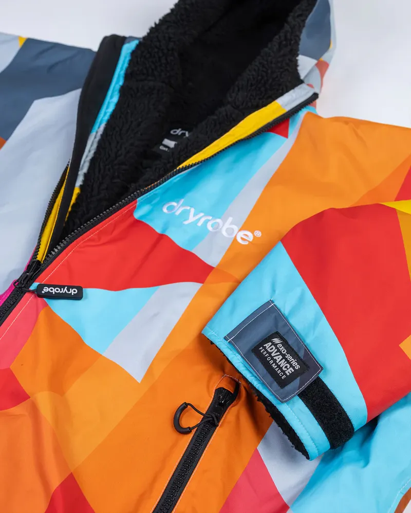 Dryrobe Kids Long Sleeve Abstract Print-6