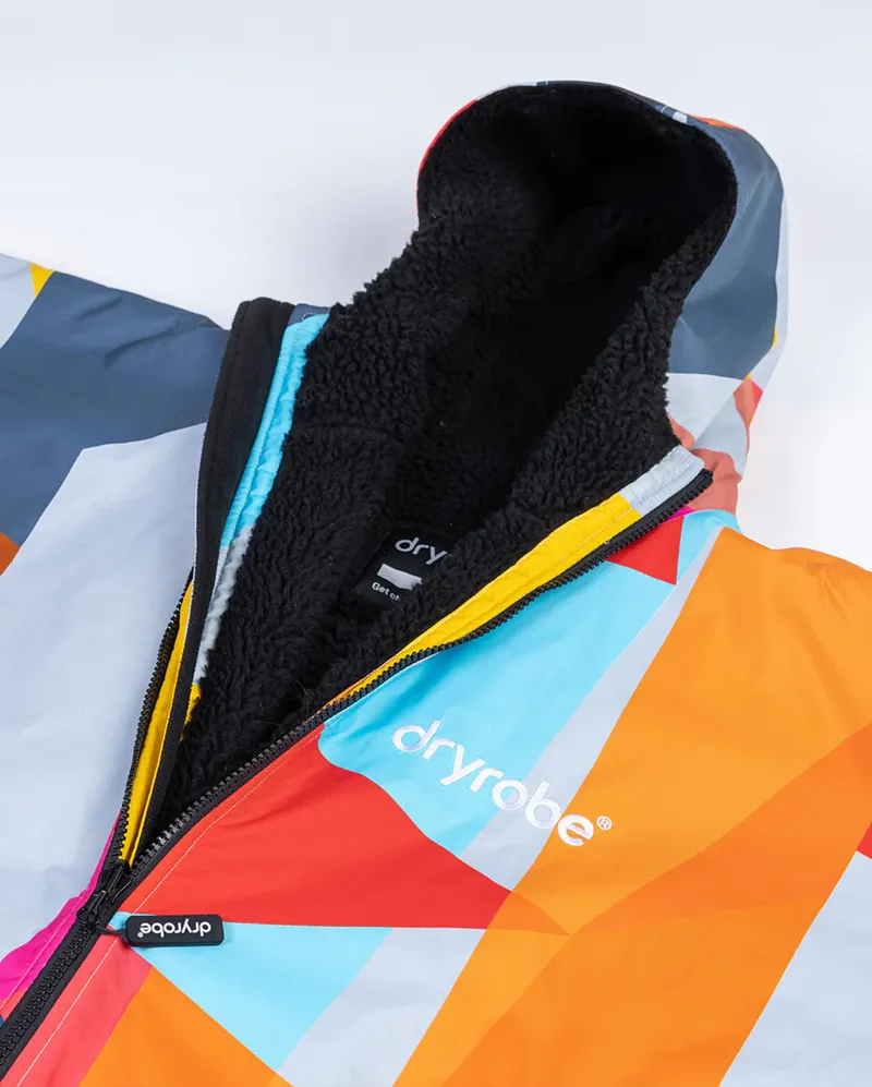 Dryrobe Kids Long Sleeve Abstract Print-5