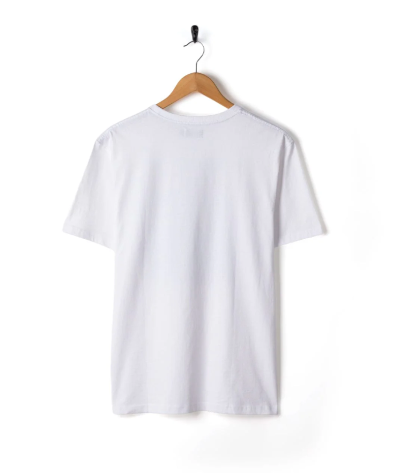 Saltrock Men's National Park SS Tee - White-1