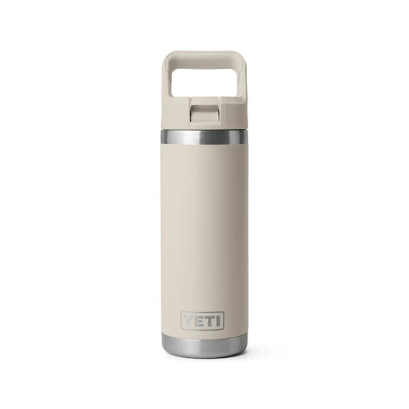 Yeti Rambler 18oz Colour Straw Bottle - Cape Taupe