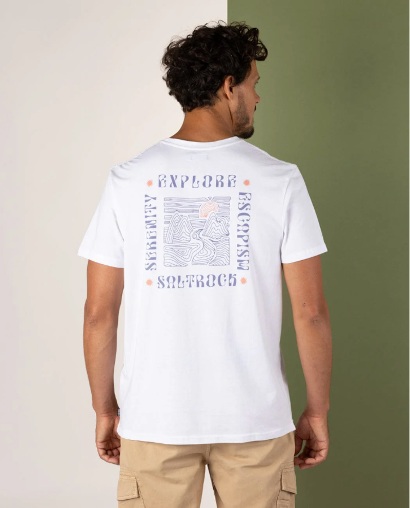 Saltrock Men's Rebalance SS Tee - White