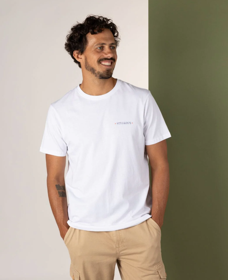 Saltrock Men's Rebalance SS Tee - White-1
