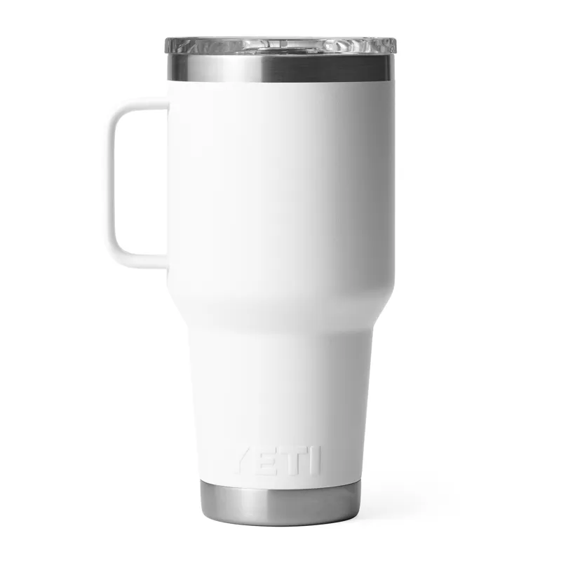 Yeti Rambler 30oz Travel Mug White