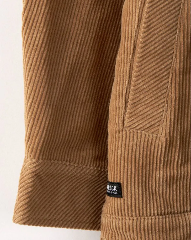 Saltrock Men's Zeke 2 Sherpa Lined Shacket - Brown XL-3