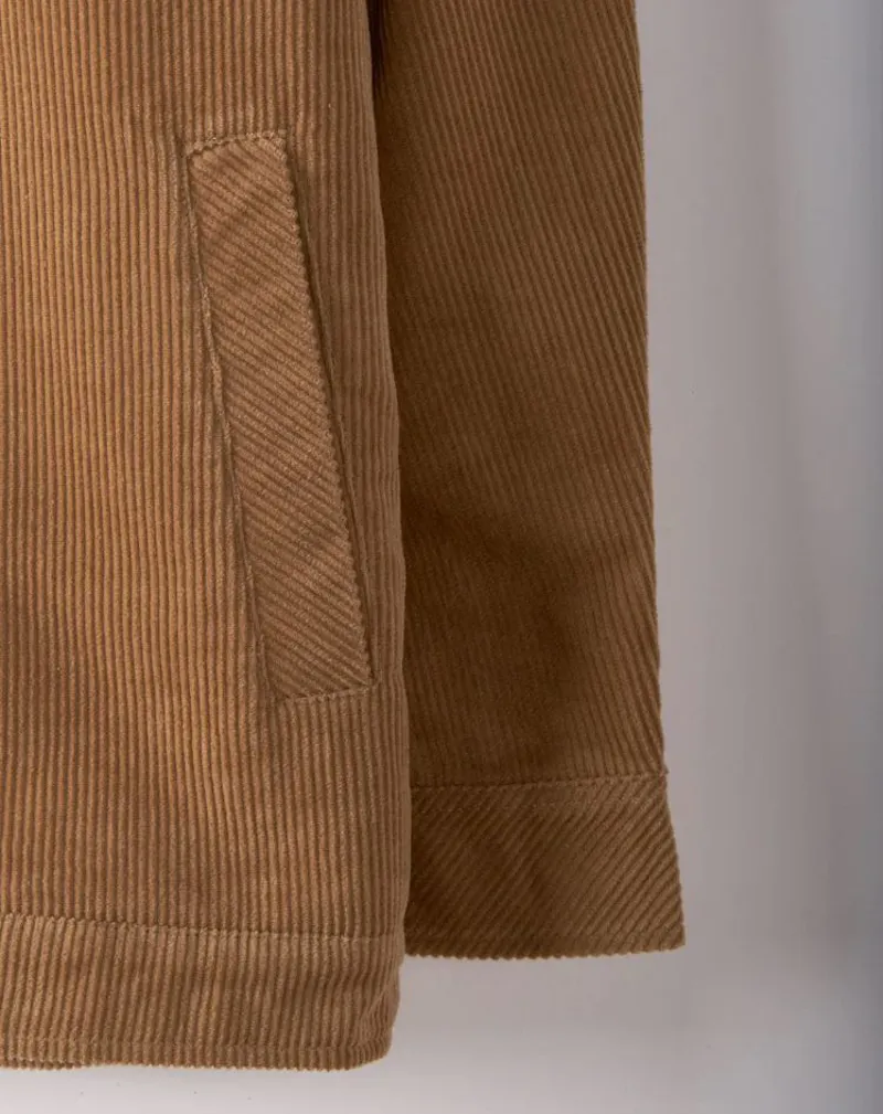 Saltrock Men's Zeke 2 Sherpa Lined Shacket - Brown XL-4