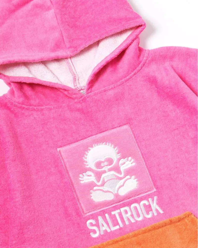 Saltrock Kid's Tropic Dip Changing Towel - Pink-1