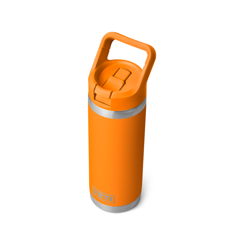 Yeti Rambler 18oz Straw Bottle - King Crab Orange-3