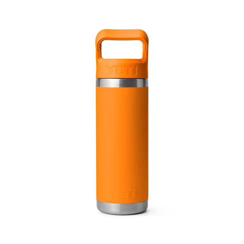 Yeti Rambler 18oz Straw Bottle - King Crab Orange-2